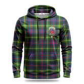 Farquharson Modern Tartan Crest Hoodie